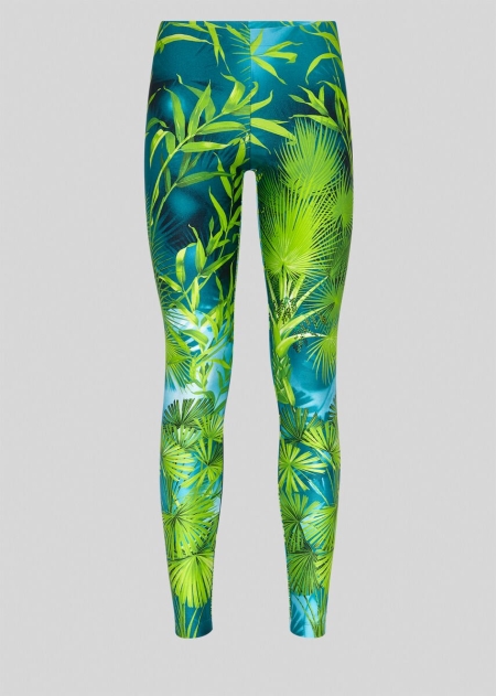 Leggings Versace Jungle Print Dama | JITXYZR-45